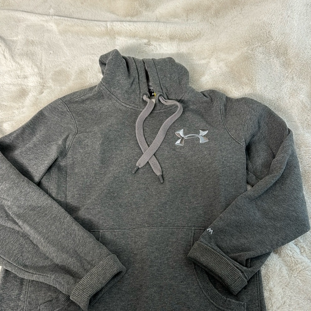 Under armor gray hoodie